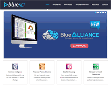 Tablet Screenshot of bluenettech.com